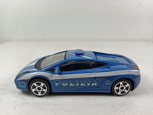 bburago 1/43  lamborhini gallardo polizia, Hobby en Vrije tijd, Modelauto's | 1:43, Zo goed als nieuw, Auto, Overige merken, Ophalen of Verzenden