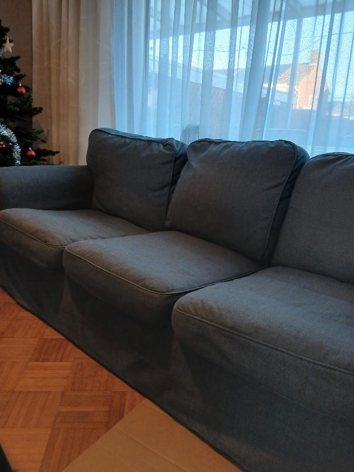 Mooie bank, Huis en Inrichting, Banken | Bankstellen, Zo goed als nieuw, Rechte bank, Driepersoons, 200 tot 250 cm, 75 tot 100 cm