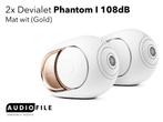 Devialet Phantom I 108dB Gold Stereopaar (inruil), Overige merken, Ophalen of Verzenden, Zo goed als nieuw, 120 watt of meer