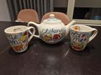 Theepot met twee mokken winter blond amsterdam, Huis en Inrichting, Keuken | Servies, Ophalen, Blond Amsterdam, Overige typen