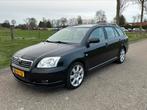 Toyota Avensis 2.0 16V WGN Linea SOL AUT 2003 Zwart, Auto's, Toyota, Origineel Nederlands, Te koop, Airconditioning, 147 pk