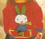 Nijntje op de slee trui breipatroon, Hobby en Vrije tijd, Ophalen of Verzenden, Zo goed als nieuw, Breien, Patroon of Boek