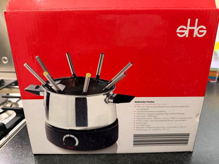 Fondue set - Elektrisch, Witgoed en Apparatuur, Fonduesets, Zo goed als nieuw, Fondueset, Elektrisch, Ophalen of Verzenden