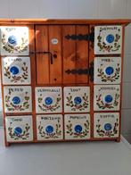 Mooi brocante kruidenrek., Antiek en Kunst, Antiek | Keukenbenodigdheden, Ophalen of Verzenden