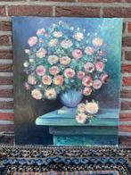 schilderij bloemen twee doeken, Ophalen