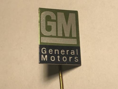 Metalen GM GENERAL MOTORS Automerk Speld (Groen/Zwart)., Verzamelen, Speldjes, Pins en Buttons, Zo goed als nieuw, Speldje of Pin