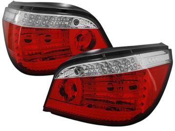 Achterlicht set Led wit rood BMW  5 serie E60 Sedan 2003-200 beschikbaar voor biedingen