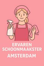 Ervaren schoonmaakster beschikbaar in Amsterdam
