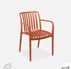 4Tuinstoelen nieuw ❗️nergensgoedkoper Terracotta, stapelbaar, Nieuw, Kunststof, Stapelbaar, Ophalen