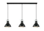 Magnus hanglamp 3x, Huis en Inrichting, Lampen | Hanglampen, 50 tot 75 cm, Ophalen of Verzenden, Zo goed als nieuw, Metaal