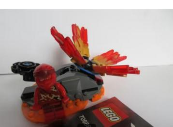 70686 Ninjago, Kai Burst in Spinjitzu spinner + bouwtekening beschikbaar voor biedingen