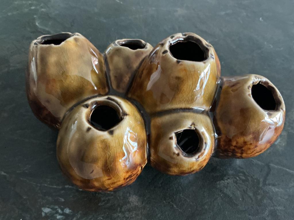 Tulpenvaasje, Overige kleuren, Aardewerk of Porselein, Ophalen of Verzenden, Zo goed als nieuw