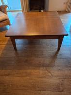 Grote grenen salontafel met lades - 110x110, Ophalen, Gebruikt, Vierkant, Landelijk