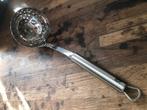 WMF RVS uitlek-lepel pasta-lepel serveerlepel skimmer 28 cm, Ophalen of Verzenden, Zo goed als nieuw, Rvs of Chroom, Vaatwasserbestendig