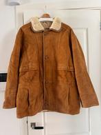 Vintage Satalahka Lammy Coat met Lamswol, Ophalen, Gedragen, Maat 48/50 (M), Bruin