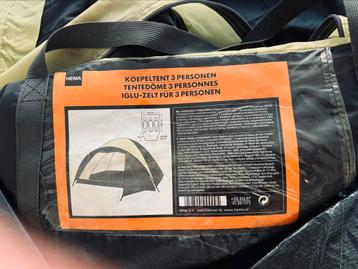 3 persoons koepeltent izgs €25 beschikbaar voor biedingen