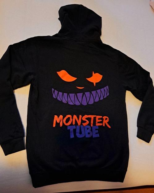 Hoodie Monster Tube maat XS, Kinderen en Baby's, Kinderkleding | Overige, Zo goed als nieuw, Jongen of Meisje, Ophalen of Verzenden
