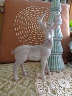 2 Brocante Kerst Items Hert en Kerstboom ** Mimosa **, Diversen, Kerst, Ophalen of Verzenden, Zo goed als nieuw