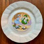 Sarreguemines, rond bord, 20 cm doorsnede, Antiek en Kunst, Ophalen of Verzenden