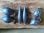 Blauwe pegels/kerstballen, Diversen, Ophalen of Verzenden, Gebruikt
