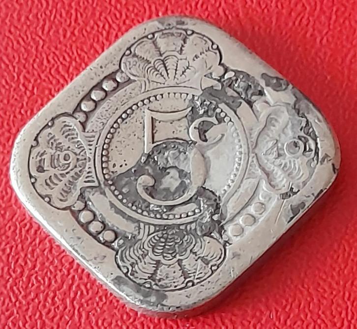 Nederland 5 cent 1940, Postzegels en Munten, Munten | Nederland, Losse munt, 5 cent, Koningin Wilhelmina, Ophalen of Verzenden