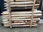 Kastanje houten palen 160/10-12 cm schutting natuurlijk tuin, Tuin en Terras, Palen, Balken en Planken, Nieuw, Minder dan 180 cm