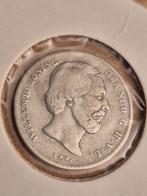 Zilveren halve gulden Willem III 1866, ½ gulden, Koning Willem III, Verzenden, Zilver