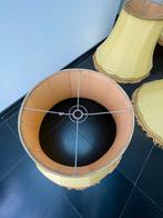 Grote Goud/geel kleurige Lampenkappen met Franjes, Ophalen, Gebruikt, Rond, 50 cm of meer