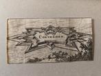Zeldzame mini gravure Coevorden - authentiek 340 jr oud!, Antiek en Kunst, Kunst | Etsen en Gravures, Ophalen of Verzenden