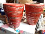 Twee Prachtige Planten Potten. In Nieuwstaat., Ophalen, Overige kleuren, Aardewerk of Porselein, Zo goed als nieuw
