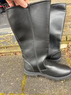 Zwarte Hoge Laarzen, Ophalen of Verzenden, Zo goed als nieuw, Zwart, Boots