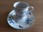Set mok + gebaksbord, maandenservies, juli, samen €4,-, Verzamelen, Ophalen of Verzenden, Gebruikt