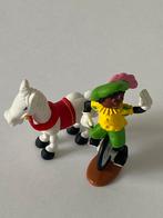 Sinterklaas Paard en Zwarte Piet op fiets, Ophalen of Verzenden, Gebruikt