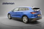 Skoda ENYAQ IV 80 - Carplay, Navi, Cruise, Camera, Half Leer, Achterwielaandrijving, 495 min, Blauw, Origineel Nederlands