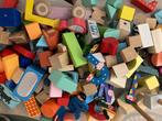 Houten blokken, Kinderen en Baby's, Speelgoed | Houten speelgoed, Verzenden, Zo goed als nieuw, Overige typen