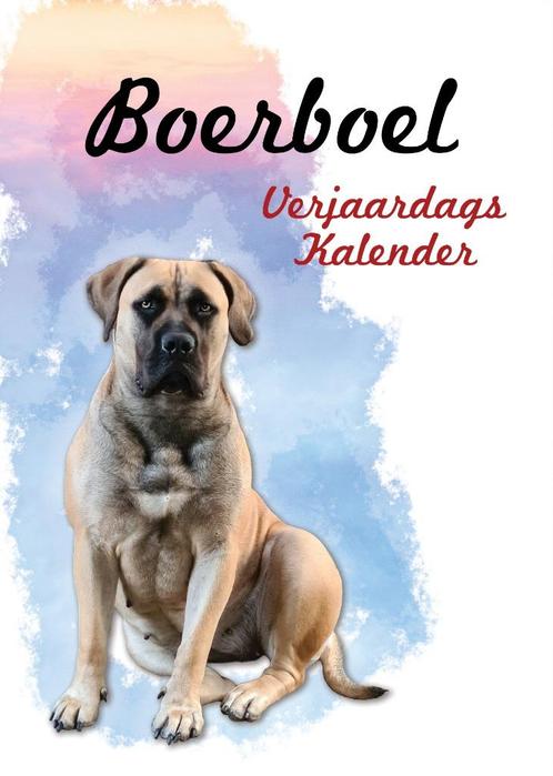Boerboel verjaardagskalender, Diversen, Kalenders, Nieuw, Maandkalender, Verzenden