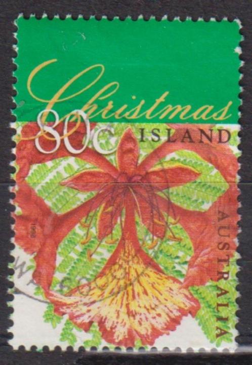 2 Australië Christmas Island 1998  Kerstmis, Postzegels en Munten, Postzegels | Thematische zegels, Gestempeld, Dier of Natuur