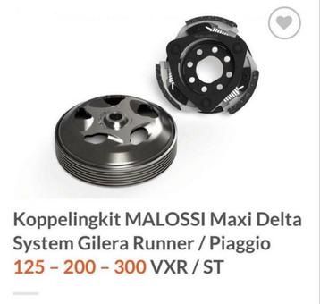 Malossi delta systeem - Gilera / Vespa / piaggio 125 - 300  beschikbaar voor biedingen