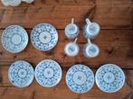 Jagers 4 kopjes 6 schotels., Antiek en Kunst, Antiek | Servies compleet, Ophalen of Verzenden