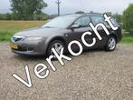Mazda 6 Sportbreak 1.8i Business Edition - Airco - Leer inte, 65 €/maand, Gebruikt, Zwart, 4 cilinders