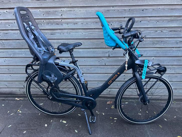 Cortina Common Family ND7 Moederfiets, Fietsen en Brommers, Elektrische fietsen, Gebruikt, Cortina, 51 tot 55 cm, Ophalen