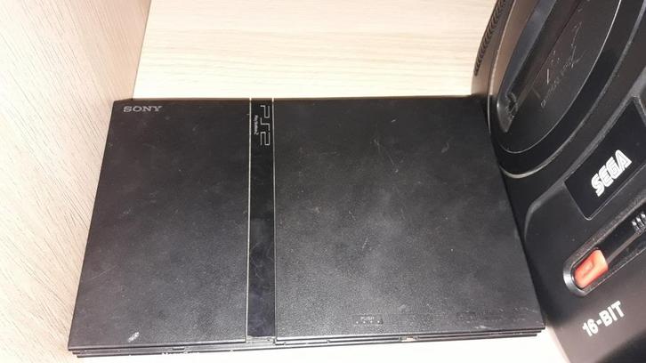 Ps2 slim (defecte disc drive), Spelcomputers en Games, Games | Sony PlayStation 2, Niet werkend, 1 speler, Vanaf 7 jaar, Ophalen