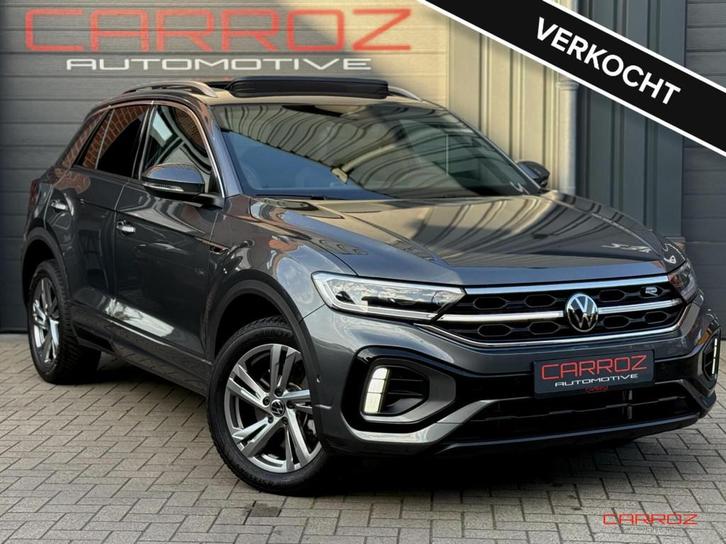 Volkswagen T-Roc 1.5 TSI (3x) R-Line Leer Pano ACC Camera Tr, Auto's, Volkswagen, Bedrijf, Te koop, T-Roc, ABS, Achteruitrijcamera