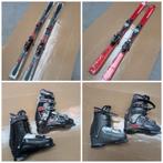 2 sets ski's met schoenen en stokken, Sport en Fitness, Skiën en Langlaufen, 160 tot 180 cm, Gebruikt, Ophalen of Verzenden, Nordica