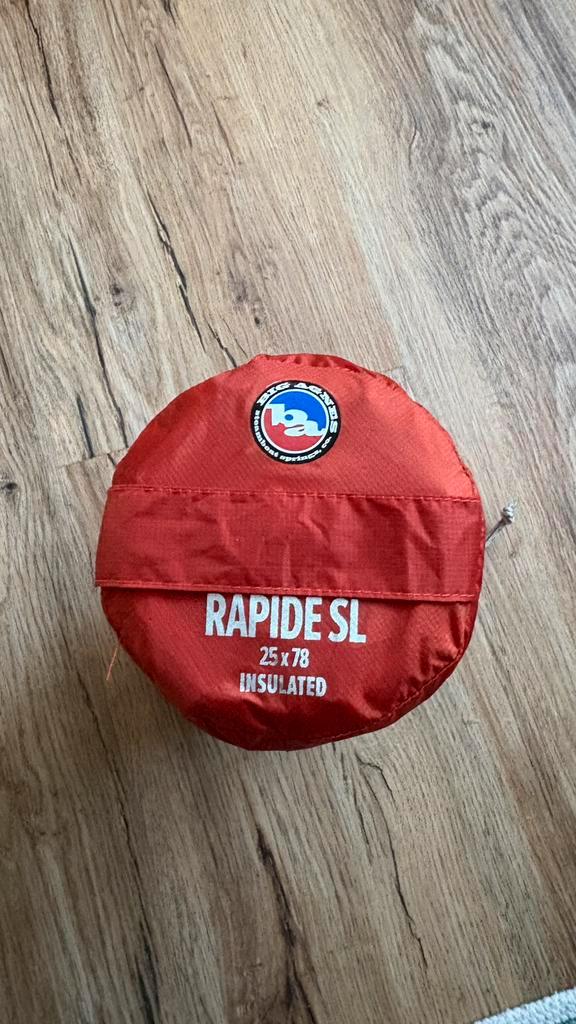 Big Agnes Rapide SL Insulated Maat: L - Wide, Caravans en Kamperen, Slaapmatten, Zo goed als nieuw, Ophalen of Verzenden