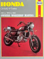 HONDA CX500 V-Twins 1978-82 HAYNES werkplaatshandboek *NIEUW, Ophalen of Verzenden, Honda