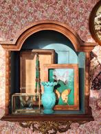 Opaline vaasje groen blauw, Ophalen of Verzenden