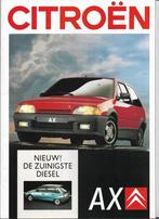 Brochure CITROËN AX, 1988 / 1989 (NL)., Nieuw, Ophalen of Verzenden, Citroën, Citroën