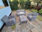 Plastic tuinset, Tuin en Terras, Tuinsets en Loungesets, Ophalen, Gebruikt, Bank