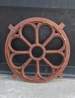 Rond gietijzeren stalraam als deco of voor gebruik., Ophalen, Minder dan 80 cm, Overige typen, Nieuw